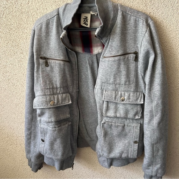 NSF Jacket with zipper and pockets size L - Picture 2 of 8